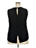 Pale Sky 100% Rayon Black Sleeveless Blouse Size XXL - photo 2