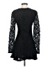 StyleStalker 100% Polyester Black Cocktail Dress Size 4 - photo 2