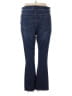 Universal Standard Chevron-herringbone Blue Jeans Size 18 - photo 2