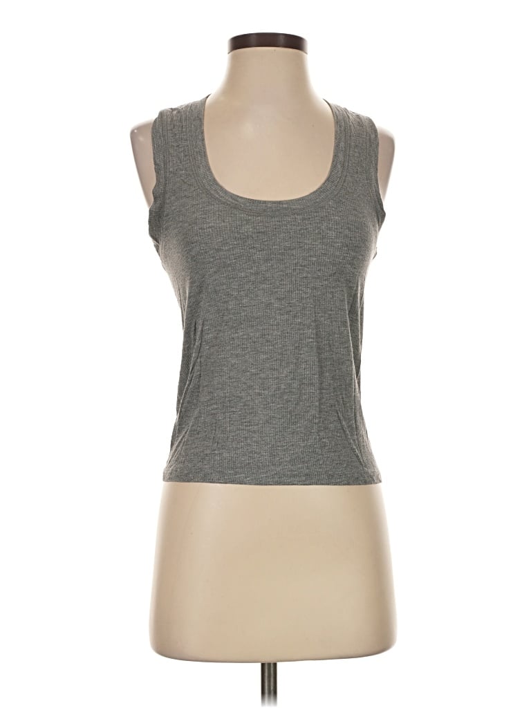 Pre-owned Mimosa Sleeveless T-shirt In Gray