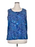 Roaman's Blue Sleeveless Top Size 18W - photo 1