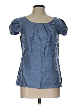 Ann Taylor Short Sleeve Silk Top