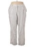 Old Navy Stripes Gray Linen Pants Size XXL - photo 1