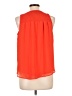 BCX 100% Polyester Orange Sleeveless Blouse Size L - photo 2