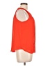 BCX 100% Polyester Orange Sleeveless Blouse Size L - photo 4
