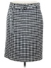 Calvin Klein Houndstooth Black Casual Skirt Size 8 (petite) - photo 1