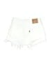 Levi's White Denim Shorts Size 26 waist - photo 2