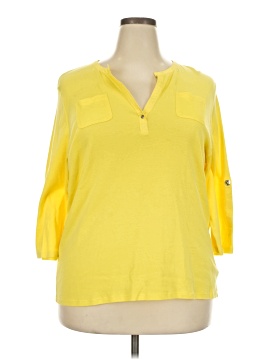 Lauren by Ralph Lauren 3/4 Sleeve Top (view 1)