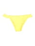 Shekini Solid Yellow Swimsuit Bottoms Size L - photo 1