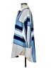 Ann Taylor LOFT 100% Polyester Color Block Blue Kimono Size M - photo 5