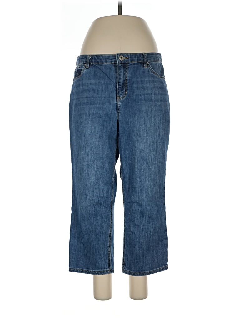 Pre-owned Christopher & Banks Jeans In Blue