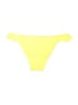 Shekini Solid Yellow Swimsuit Bottoms Size L - photo 2