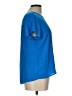 Ann Taylor LOFT Blue Short Sleeve Blouse Size Lg Petite - photo 4