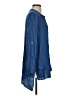 Soft Surroundings Blue Long Sleeve Blouse Size S - photo 4