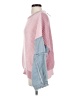 Adora 100% Polyester Color Block Pink Pullover Sweater Size S - photo 5