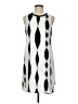 Trouve 100% Polyester Graphic Ivory Casual Dress Size M - photo 1