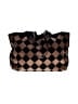 AKRIS Argyle Brown Black Tote One size - photo 1