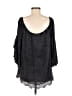 Altar'd State 100% Rayon Black 3/4 Sleeve Blouse Size M - photo 2