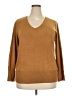 JM Collection Brown Pullover Sweater Size 2X - photo 1