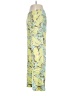 Nic + Zoe Tropical Yellow Silk Pants Size 2 - photo 5