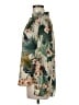 H&M 100% Polyester Floral Ivory Long Sleeve Blouse Size 8 - photo 5