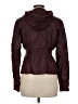 Made By Johnny 100% Polyurethane Burgundy Jacket Size M - photo 2