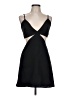 Forever 21 100% Polyester Solid Black Cocktail Dress Size L - photo 1