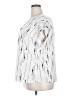 Cure White Short Sleeve Blouse Size 2XL - photo 5