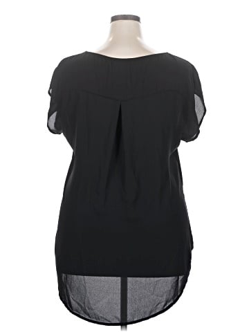 Janette Plus Short Sleeve Blouse (view 2)
