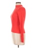 Double Zero Color Block Red Turtleneck Sweater Size L - photo 5
