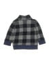 Baby Gap 100% Polyester Checkered-gingham Blue Pullover Sweater Size 18-24 mo - photo 2