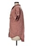 Thread & Supply 100% Lyocell Pink Short Sleeve Blouse Size M - photo 5