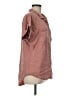 Thread & Supply 100% Lyocell Pink Short Sleeve Blouse Size M - photo 4