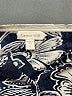 Garnet Hill 100% Wool Paisley Blue Wool Pullover Sweater Size S - photo 7