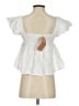 Dee Elly White Short Sleeve Top Size XS - photo 2