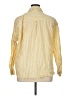 Only Stripes Yellow 3/4 Sleeve Button-Down Shirt Size XL (tall) - photo 2
