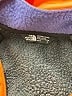 The North Face 100% Polyester Color Block Purple Jacket Size 6 - photo 3