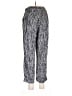 Shana Stripes Silver Casual Pants Size M - photo 2