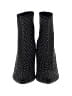 Mia Polka Dots Black Ankle Boots Size 8 1/2 - photo 2