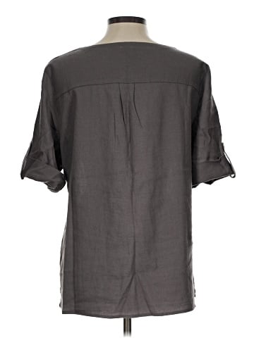 Anne Klein Short Sleeve Blouse (view 2)