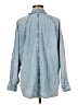 Every 100% Cotton Blue Long Sleeve Button-Down Shirt Size M - photo 2