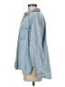 Every 100% Cotton Blue Long Sleeve Button-Down Shirt Size M - photo 5