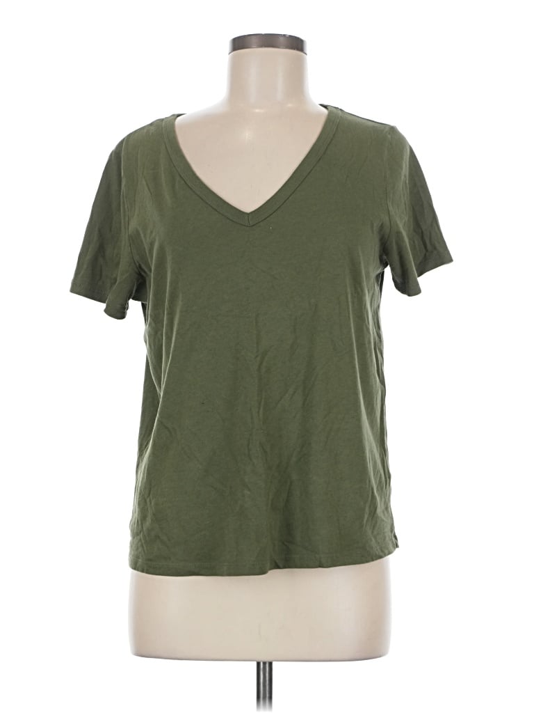 Pre-owned Old Navy Short Sleeve T-shirt In Green