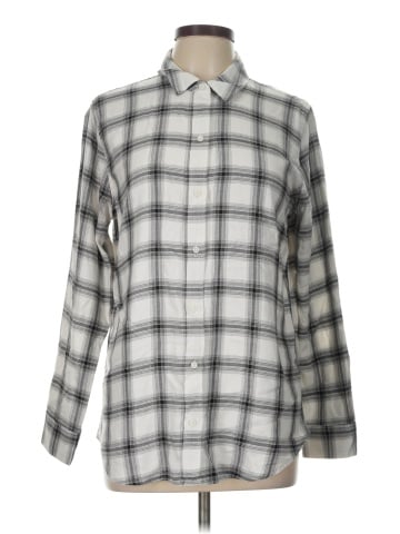 Banana Republic Factory Store Long Sleeve Button-Down Shirt (view 1)