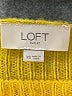 Ann Taylor LOFT Outlet Color Block Yellow Pullover Sweater Size XS - photo 7