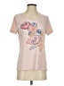 Assorted Brands Pink Short Sleeve Top Size S - photo 1