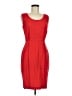 Bloomingdale's Solid Red Cocktail Dress Size 6 - photo 1