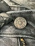 Levi's Houndstooth Gray Jeans Size 31 waist - photo 7