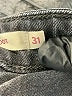 Levi's Houndstooth Gray Jeans Size 31 waist - photo 8