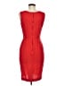 Bloomingdale's Solid Red Cocktail Dress Size 6 - photo 2
